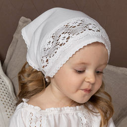 Крестильный набор с пеленкой и косынкой "Екатерина"