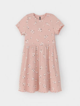 КР 5793/дымчатая роза,ромашковое поле платье для дев