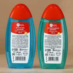 Подарочный набор детский Тепла и уюта: пена для ванны и шампунь для волос, 2?250 мл, Чистое счастье