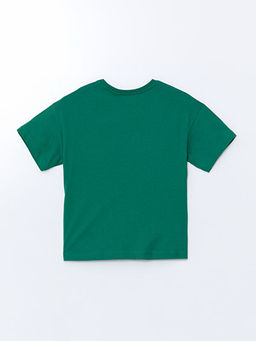 Bisiklet Yaka Aslan Kral Bask?l? Erkek ?ocuk Pijama Tak?m