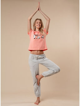 Домашняя пижама женская Индефини (Арт.3210TBC) - Indefini фото 4