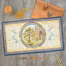 Полотенце Этель Ренессанс Пейзаж 40х73 см, 100% хлопок, саржа 190 гр/м2