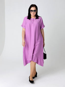 24209 Платье сиреневый - Dizzyway фото 2