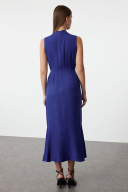 Saks Jakarl? A Kesim Maxi Dokuma Elbise TWOSS24EL00989 - Trendyolmilla фото 5