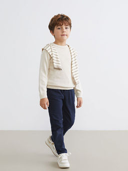 Erkek ?ocuk Basic Triko Kazak