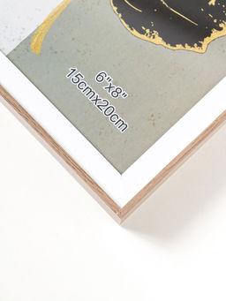 Фоторамка пластик 15х20 см "Современная классика" беж и белый 20,8х15,8х1,5 см