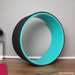 Колесо для йоги и пилатеса 32Х12 / YW32-BB / черный-голубой / уп10 - Галеонтрейд фото 7