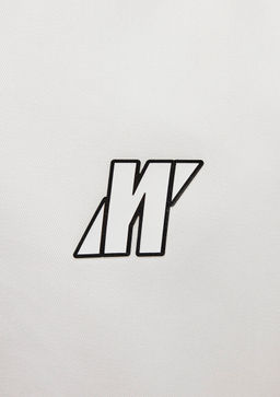 Kapusonlu Beyaz Sweatshirt - Mavi фото 12