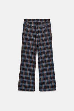 CHECK TROUSERS - Zara фото 11
