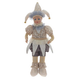 Игрушка набивная "Клоун"(муз, движ), L18 W13 H45 см, 2в.