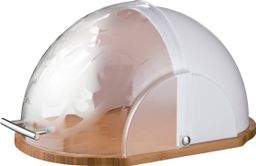 ХЛЕБНИЦА AGNESS NATIVE ДЕРЕВЯННАЯ С КОМБИНИРОВАННОЙ КРЫШКОЙ 36*26*20 СМ