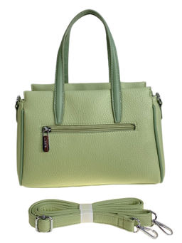 Женская сумка из искусственной кожи, цвет зеленый - Greta фото 2