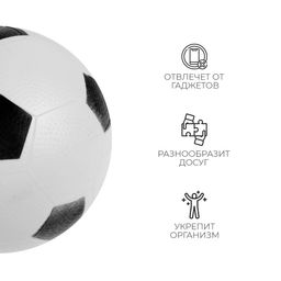 Мяч детский ZABIAKA Футбол, d=16 см, 70 г  фото 4