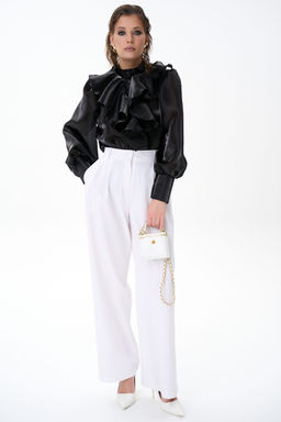 Рубашка Алиша (черный) - Эльза фото 6