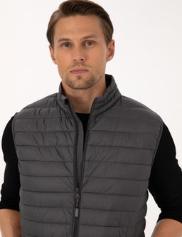 Antrasit Kapitone Yelek - Pierre cardin фото 2