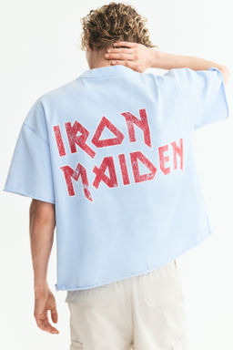 Camiseta estampada de algod?n Oversized Fit - H&m фото 5