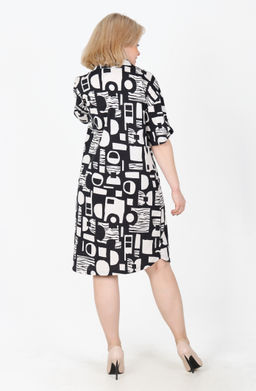 Платье София Х-452 (46-62) кулирка - Лотос фото 40