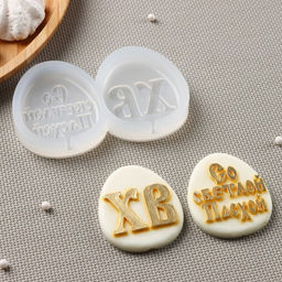 Силиконовая форма ХВ и Светлой Пасхи, 11?7 см, яйцо 6?5 см, прозрачная - Simaland фото 2