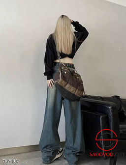 Джинсы БАГГИ с лампасами - Bruno фото 2