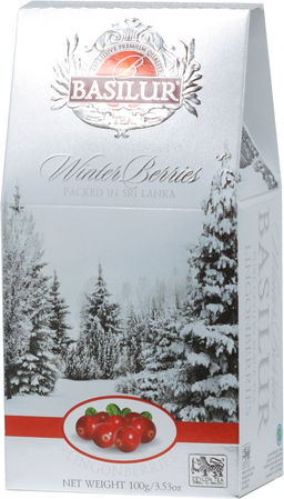 BASILUR. Новый год. Winter Berries. Клюква 100 гр. карт.упаковка