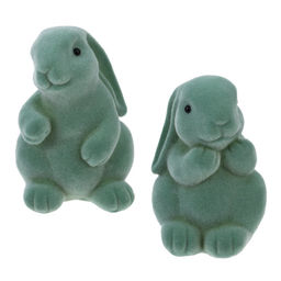 Фигурка декоративная "Заяц", L7,5 W7 H11 см, 2в.