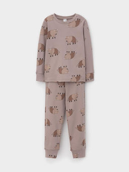 К 1552/капучино 1506 Н004 пижама дет