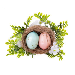 Изделие декоративное (вставка) "Гнездо" (11*7,5*6), L11 W7,5 H31 см