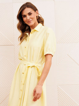 Платье Gizart 5126/2 сливочное масло  фото 2