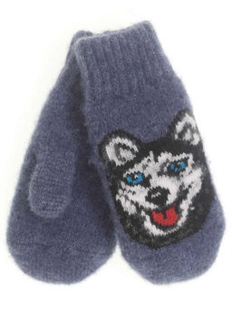 Варежки детские круговые Хаски 0511-4 - Рассказовские варежки фото 2