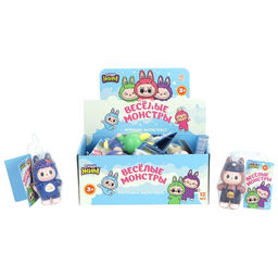 Сквиш антистресс «Веселые монстры», 10 см, в сетке
