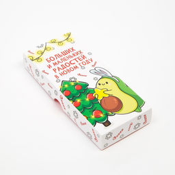 Варежки женские в подарочной коробке KAFTAN Авокадо, размер 19  фото 5