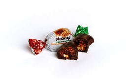 Конфета шоколадная Инжир с грецким орехом 1 кг - Sweet Joys фото 5