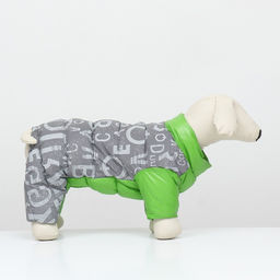 Комбинезон Ультра светоотражающий, размер 10 (ДС 21 см, ОГ 34 см, ОШ 24 см), зелёный - Simaland фото 2