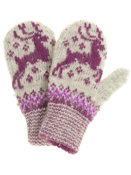 Варежки детские "Олень" 0601-21