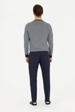 U. S. Polo Assn / Мужские темно-синие брюки из плотной ткани - U.s. polo assn фото 11