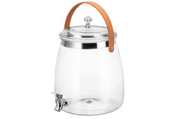 Диспенсер для холодных напитков с краном 8 л 27*23*30 см с крышкой и ручкой на металл.подставке - Elan gallery фото 6