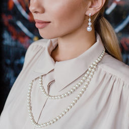 Серьги с жемчугом Шары трио, цвет МИКС - Queen fair фото 3