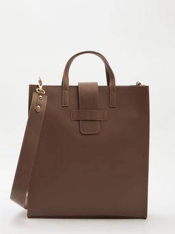 Женская сумка с ручками DIVAS BAG BEATRICE Артикул 3896283, серо-коричневый