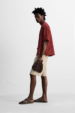 FLORAL TEXTURED SHIRT  OTIS KWAME KYE QUAICOE - Zara фото 4