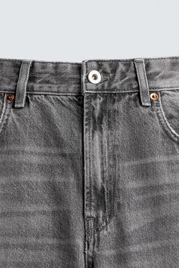 JEANS FLARE FIT ROTOS / Gris - Zara фото 9