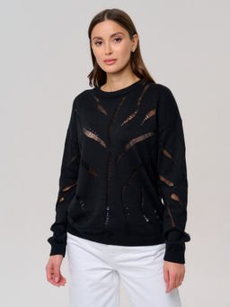 Джемпер женский 12421-53015 black