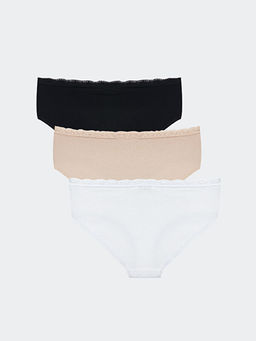 Dantel Detayl? Hipster K?lot 3l? Paket - Waikiki фото 5