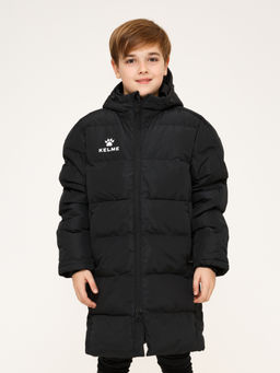 Детский пуховик KELME Childrens Long Cotton Clothes Black