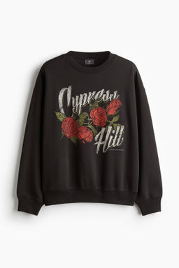Sudadera con estampado Oversized Fit