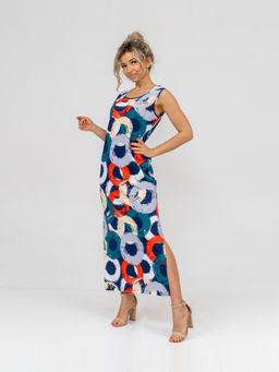 Сарафан женский, цвет синий