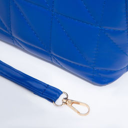 Сумка кросс-боди на молнии, цвет синий - Simaland фото 5