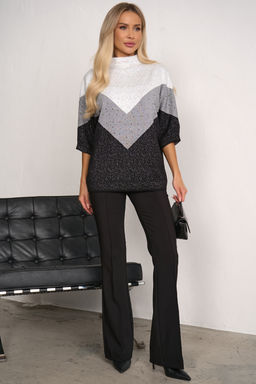 Джемпер (черный/серый) Б11-259/2