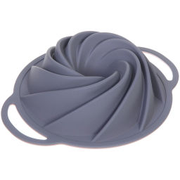 Форма силиконовая "CooKstyle" фигурная с ручками, 30,5*24*10см, с металлической вставкой