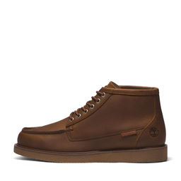 Ботинки Timberland Newmarket II Boat Chukka коричневые  фото 3