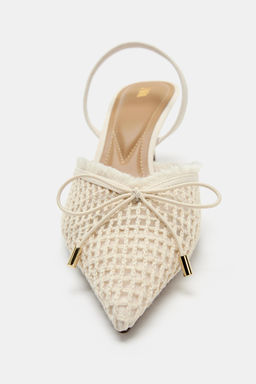 ZAPATO DESTALONADO LAZO / Blanco - Zara фото 5